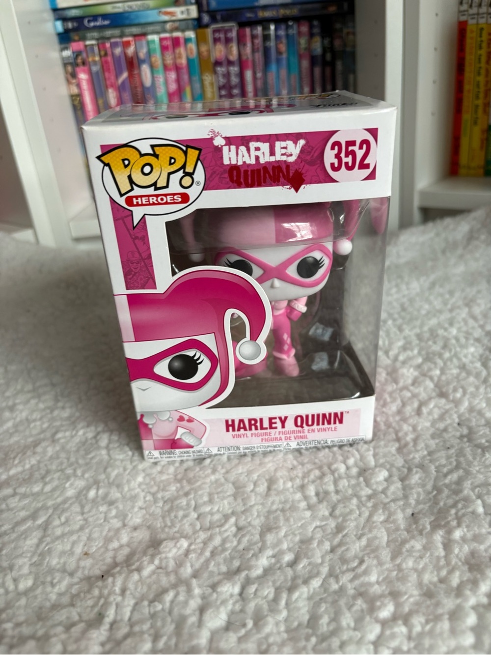 Funko Harley Quinn Pop! Vinyl Figure in Bright Pink - #352